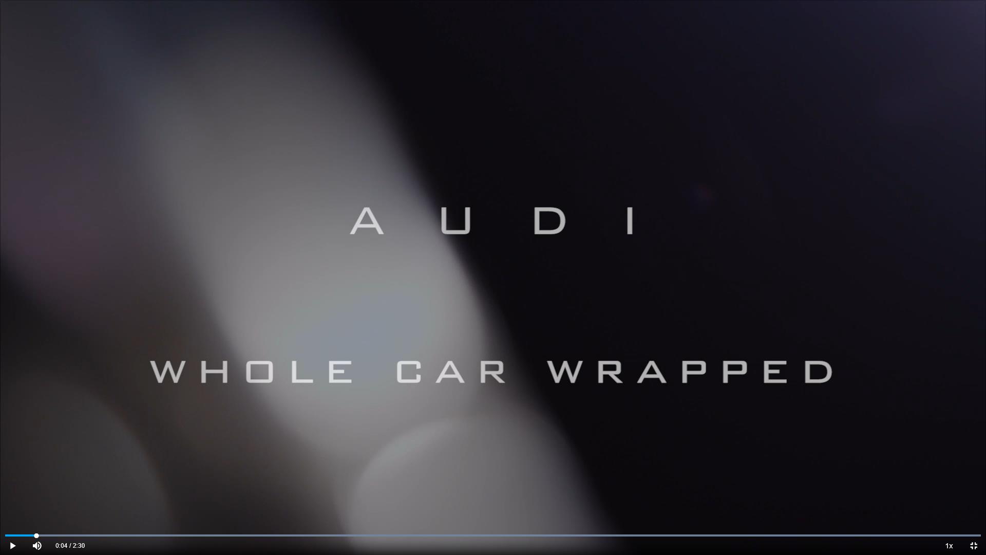 奧迪A8貼UPPF優帕隱形車衣效果
